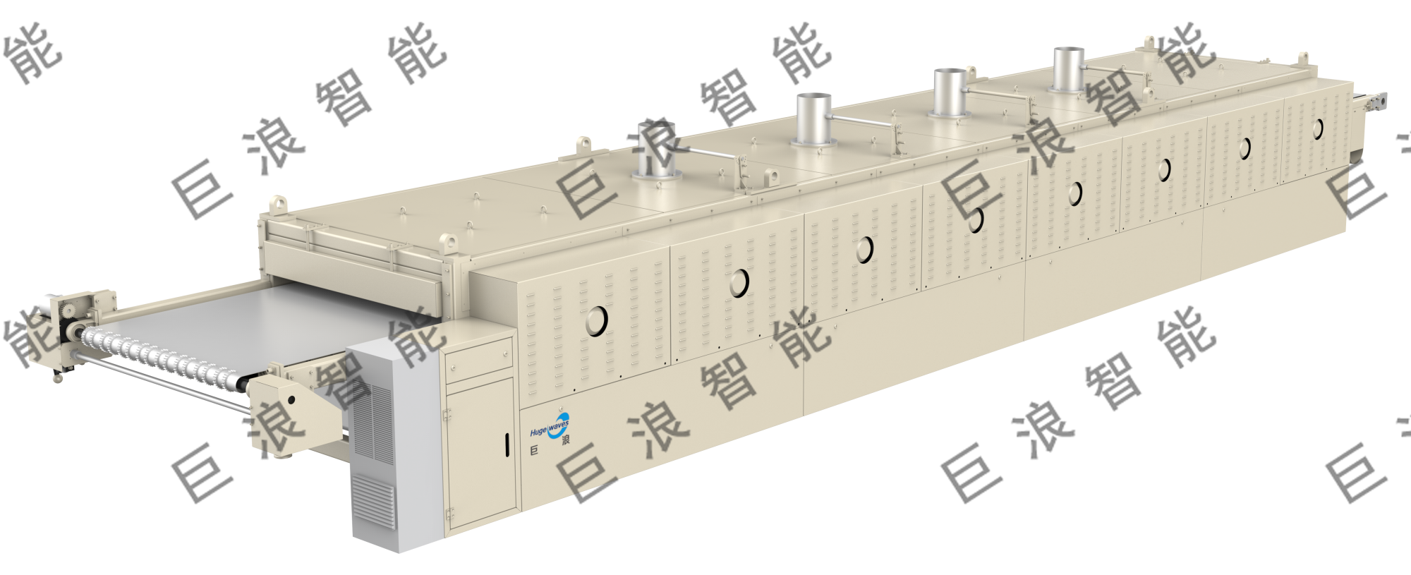 固定式熱風(fēng)循環(huán)隧道烘箱
